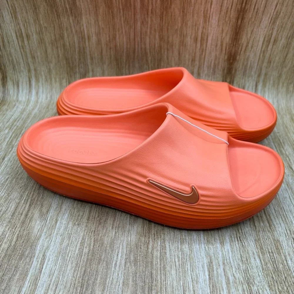Nike ReactX Rejuven8 Slide Men's Size 10 Orange Marakesh Sandals HV4479-800 NEW